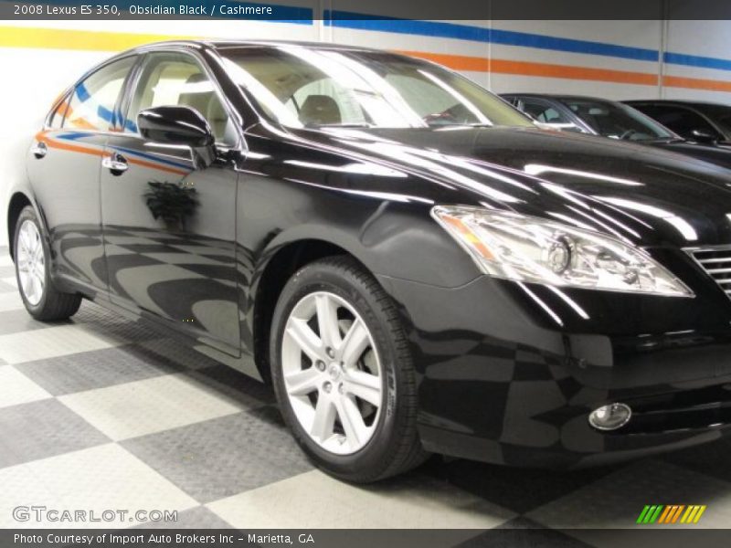 Obsidian Black / Cashmere 2008 Lexus ES 350