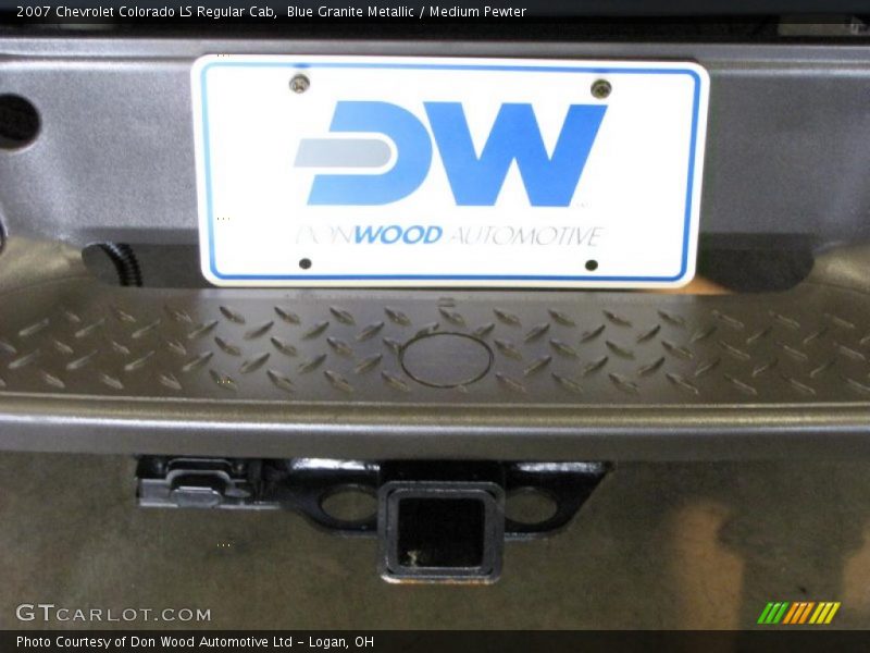 Blue Granite Metallic / Medium Pewter 2007 Chevrolet Colorado LS Regular Cab