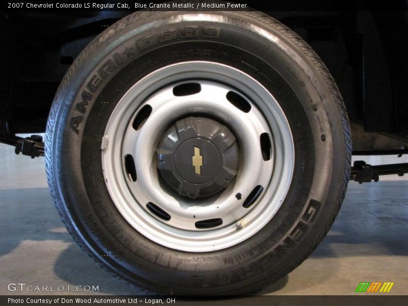 Blue Granite Metallic / Medium Pewter 2007 Chevrolet Colorado LS Regular Cab