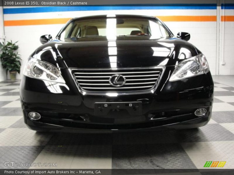 Obsidian Black / Cashmere 2008 Lexus ES 350