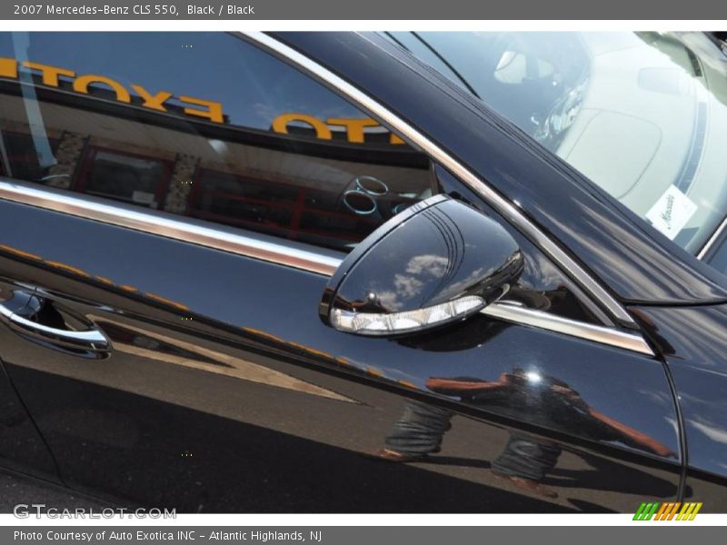 Black / Black 2007 Mercedes-Benz CLS 550