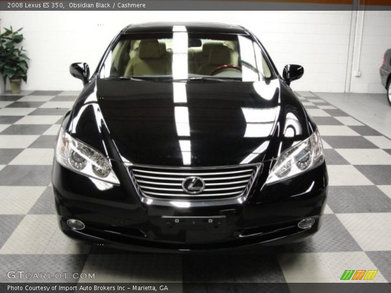 Obsidian Black / Cashmere 2008 Lexus ES 350