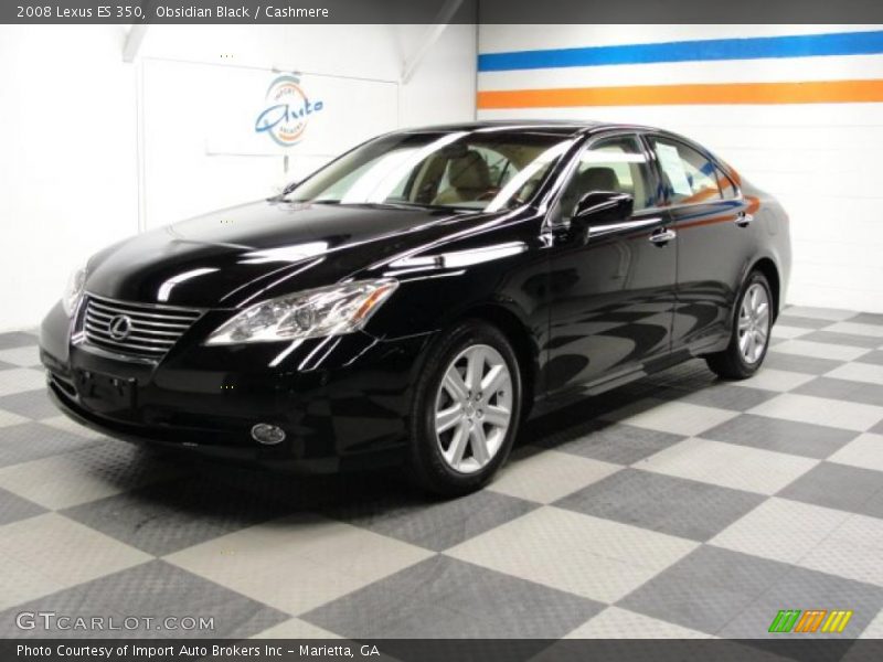 Obsidian Black / Cashmere 2008 Lexus ES 350
