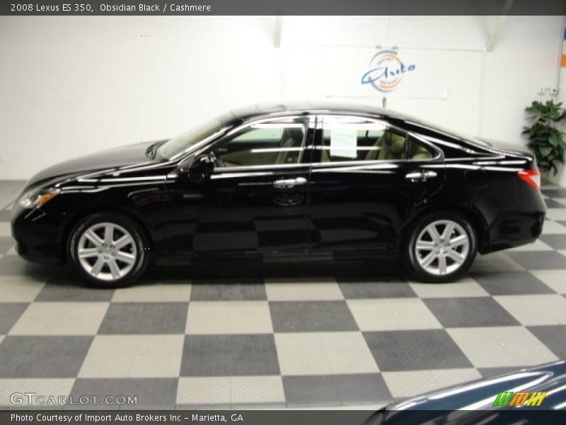 Obsidian Black / Cashmere 2008 Lexus ES 350