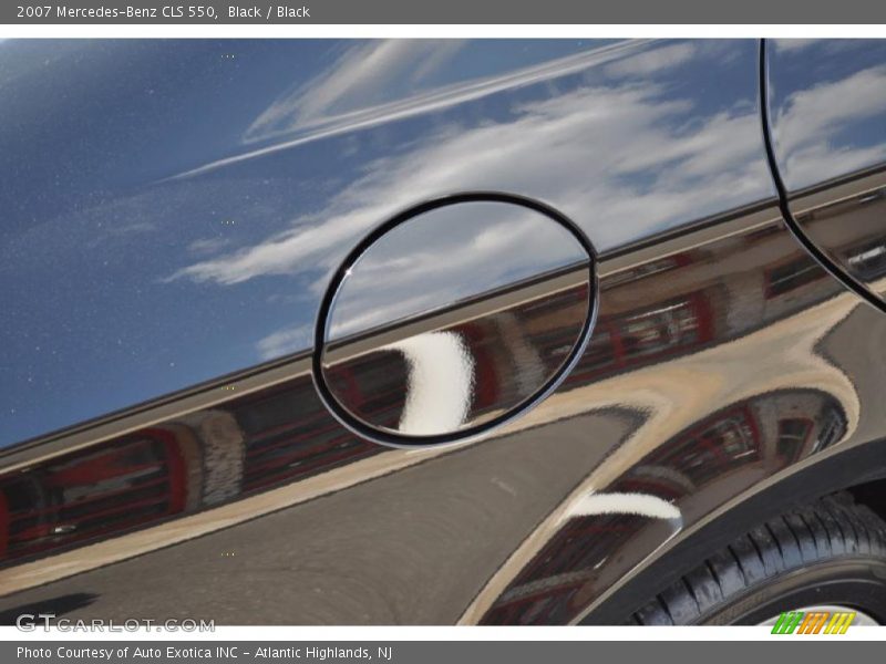 Black / Black 2007 Mercedes-Benz CLS 550
