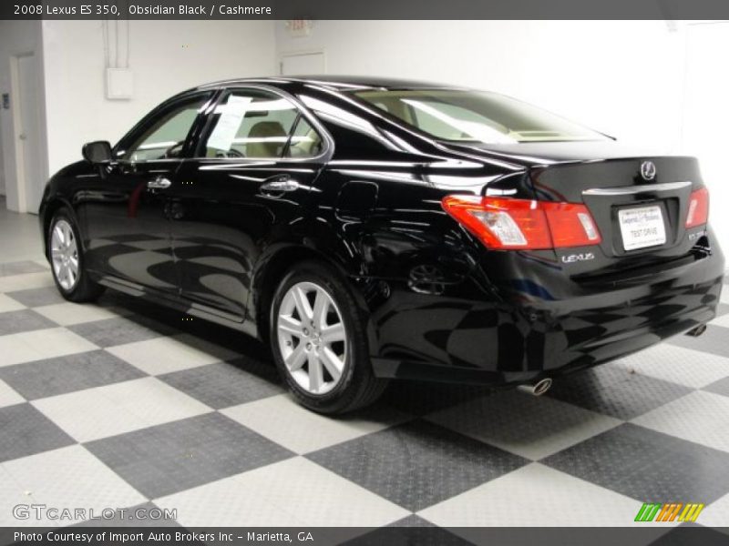 Obsidian Black / Cashmere 2008 Lexus ES 350