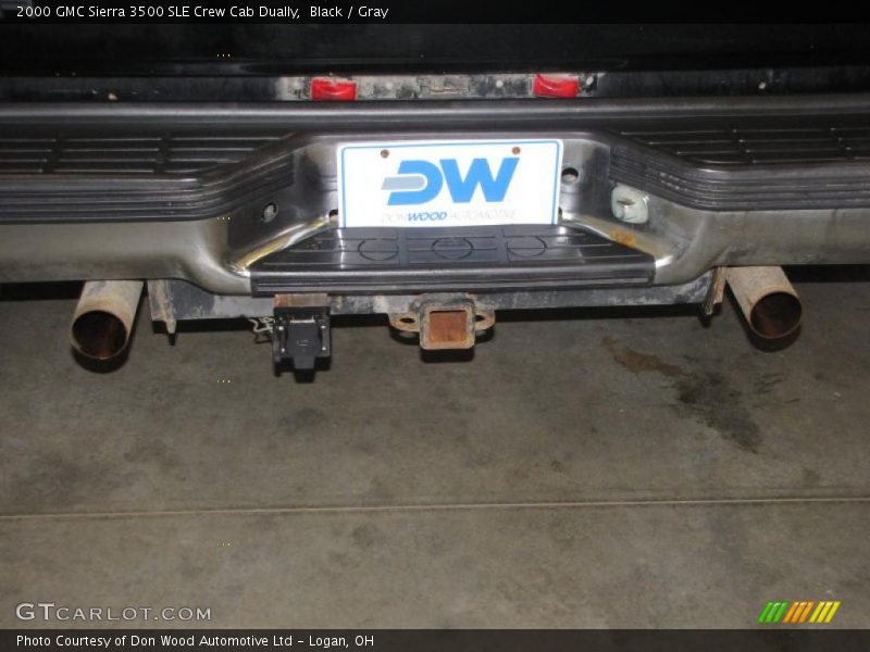 Black / Gray 2000 GMC Sierra 3500 SLE Crew Cab Dually