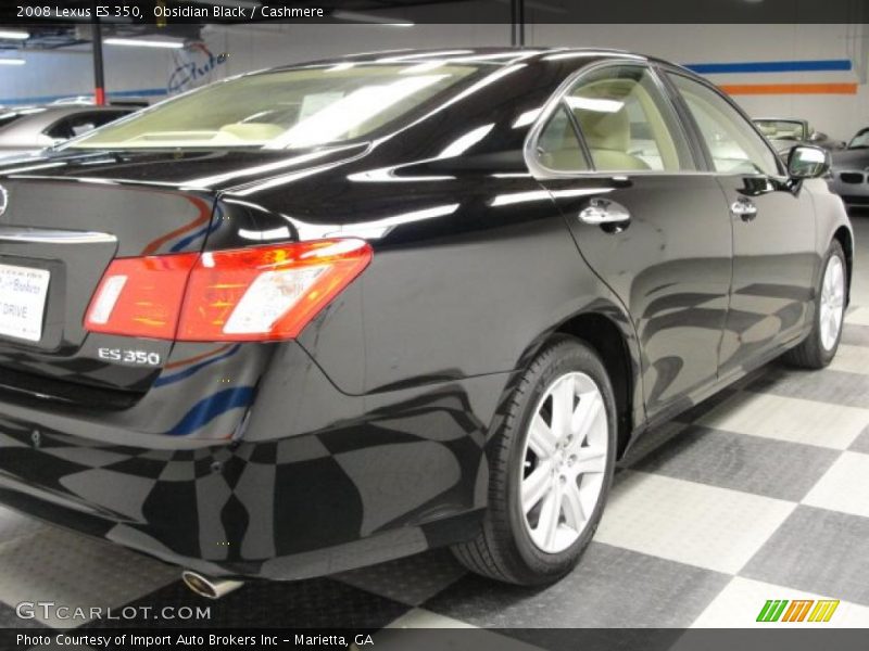 Obsidian Black / Cashmere 2008 Lexus ES 350
