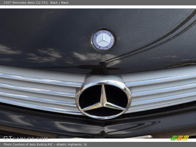 Black / Black 2007 Mercedes-Benz CLS 550