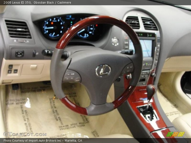 Obsidian Black / Cashmere 2008 Lexus ES 350