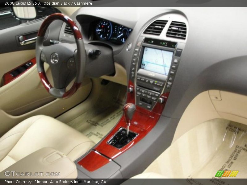 Obsidian Black / Cashmere 2008 Lexus ES 350