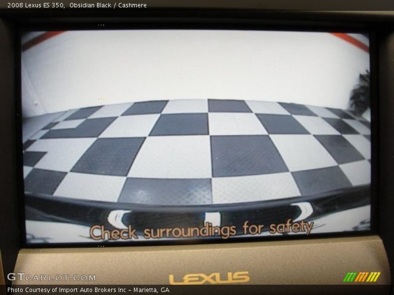 Obsidian Black / Cashmere 2008 Lexus ES 350