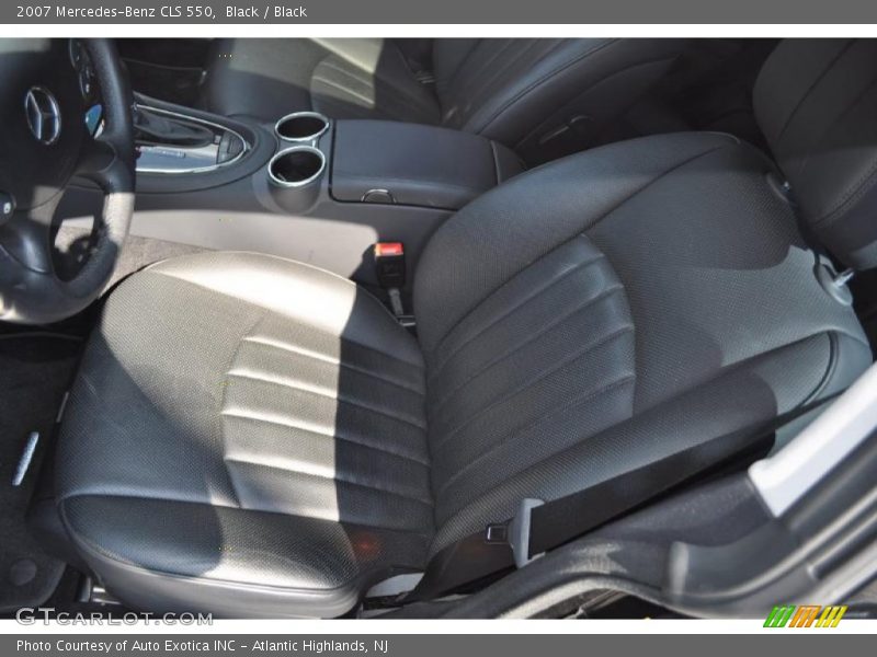 Black / Black 2007 Mercedes-Benz CLS 550