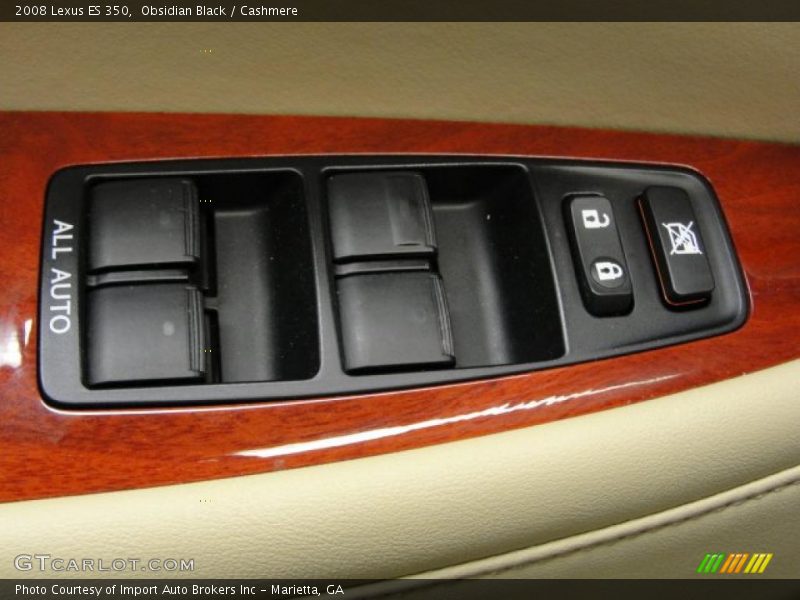 Obsidian Black / Cashmere 2008 Lexus ES 350