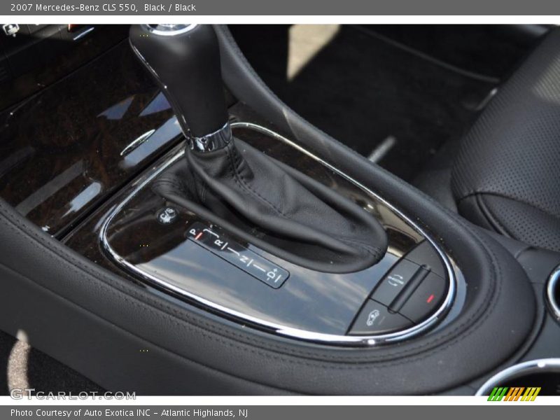 Black / Black 2007 Mercedes-Benz CLS 550