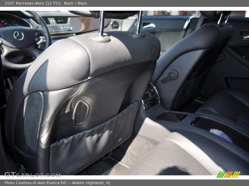 Black / Black 2007 Mercedes-Benz CLS 550