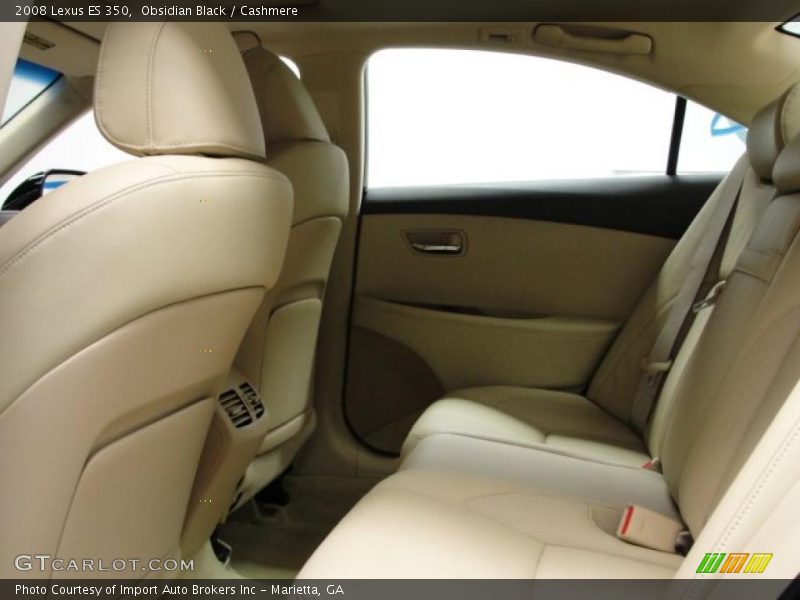 Obsidian Black / Cashmere 2008 Lexus ES 350