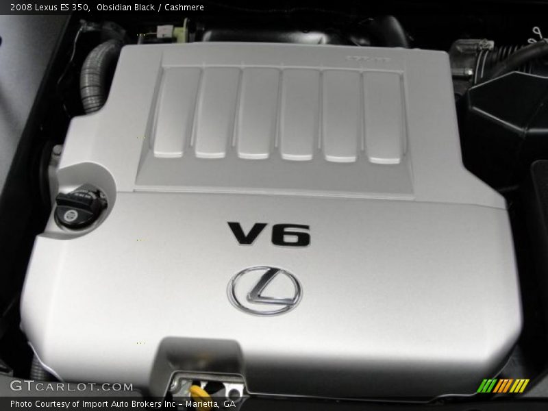 Obsidian Black / Cashmere 2008 Lexus ES 350