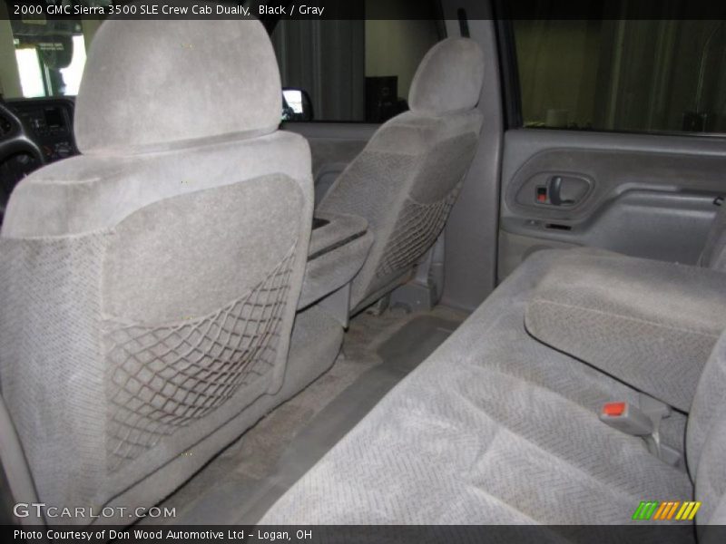Black / Gray 2000 GMC Sierra 3500 SLE Crew Cab Dually