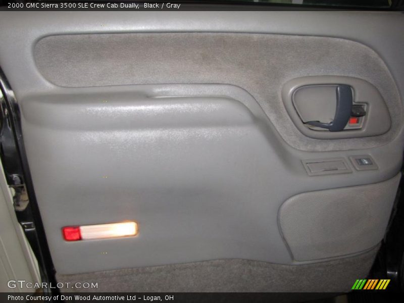 Black / Gray 2000 GMC Sierra 3500 SLE Crew Cab Dually