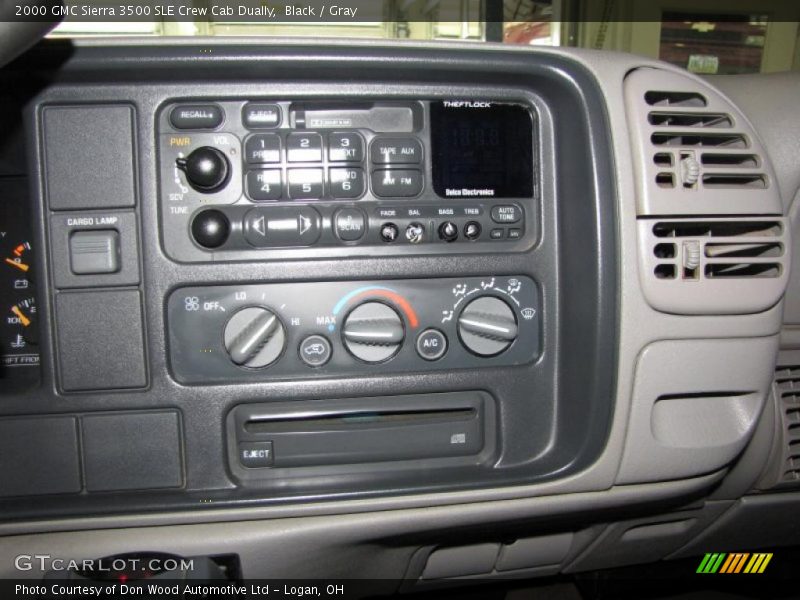 Black / Gray 2000 GMC Sierra 3500 SLE Crew Cab Dually