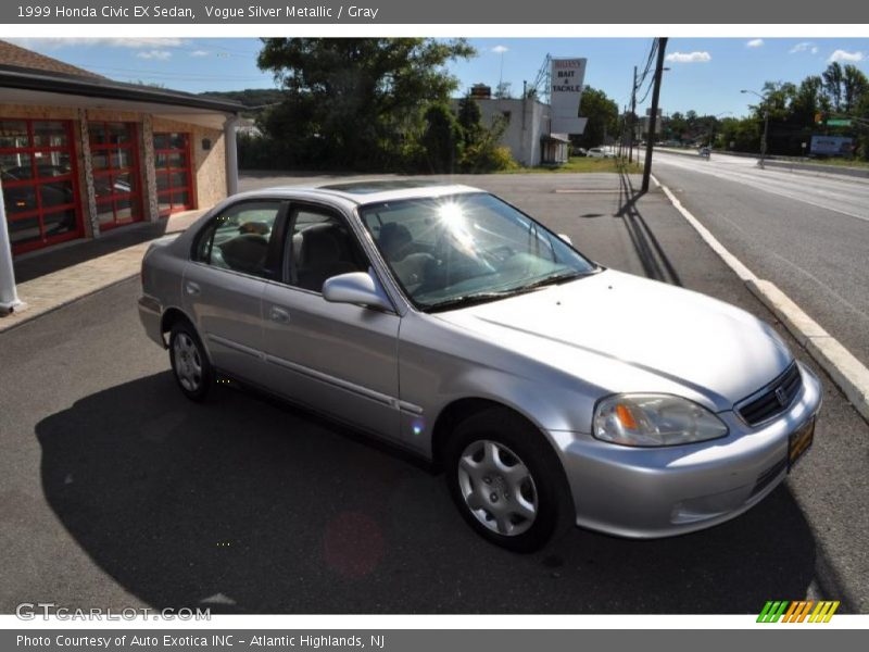 Vogue Silver Metallic / Gray 1999 Honda Civic EX Sedan