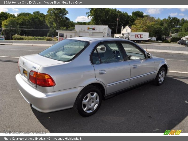 Vogue Silver Metallic / Gray 1999 Honda Civic EX Sedan