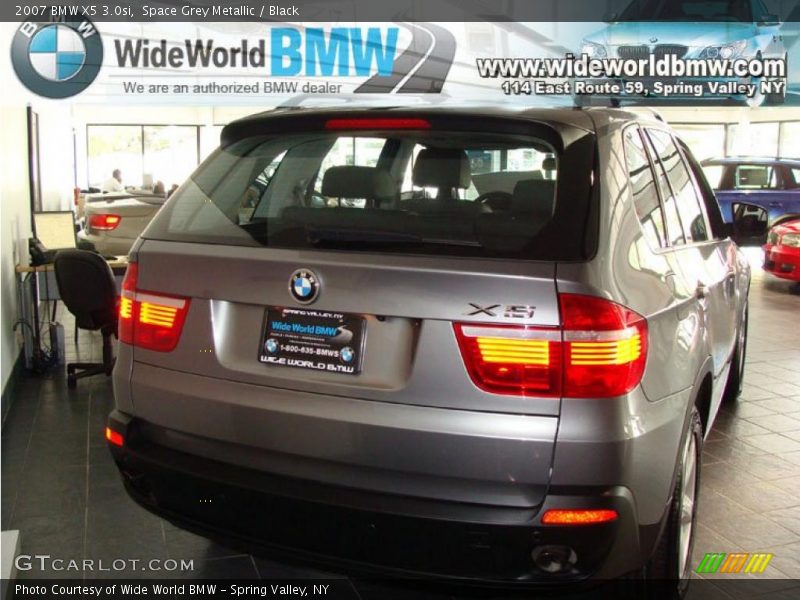 Space Grey Metallic / Black 2007 BMW X5 3.0si