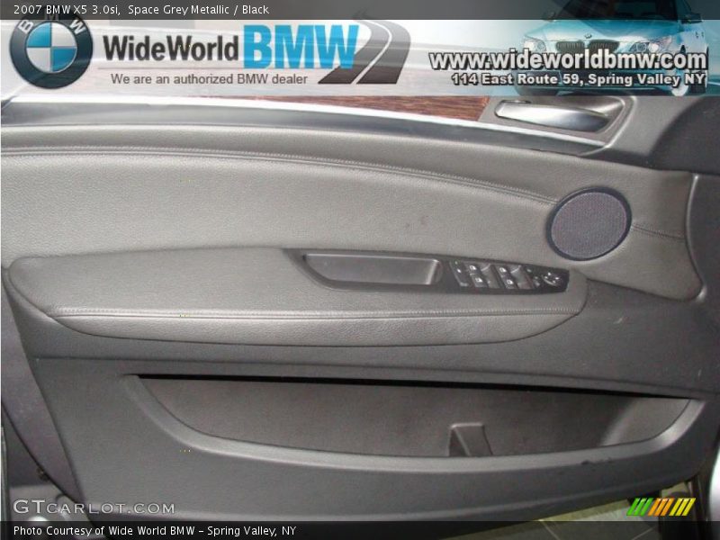 Space Grey Metallic / Black 2007 BMW X5 3.0si