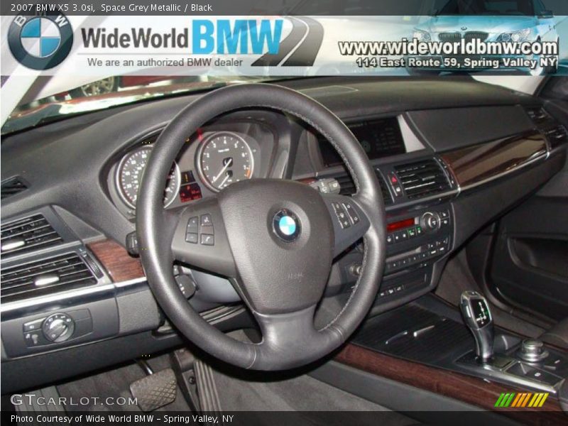 Space Grey Metallic / Black 2007 BMW X5 3.0si