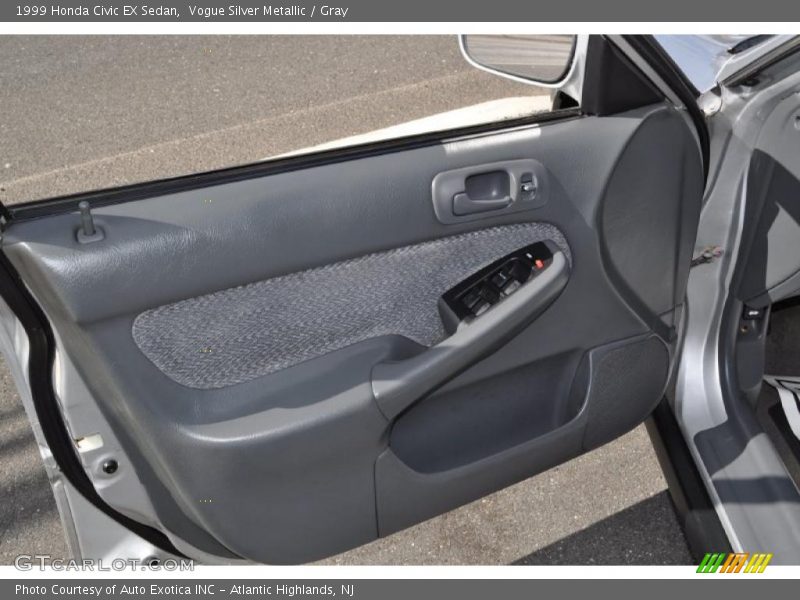 Vogue Silver Metallic / Gray 1999 Honda Civic EX Sedan