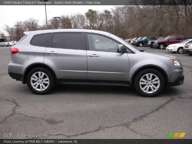 Quartz Silver Metallic / Slate Gray 2008 Subaru Tribeca 5 Passenger