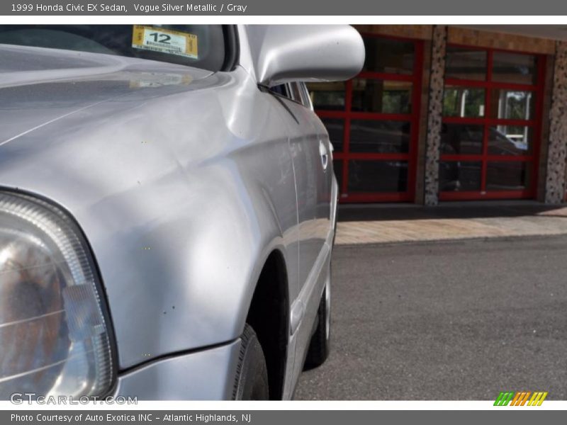 Vogue Silver Metallic / Gray 1999 Honda Civic EX Sedan