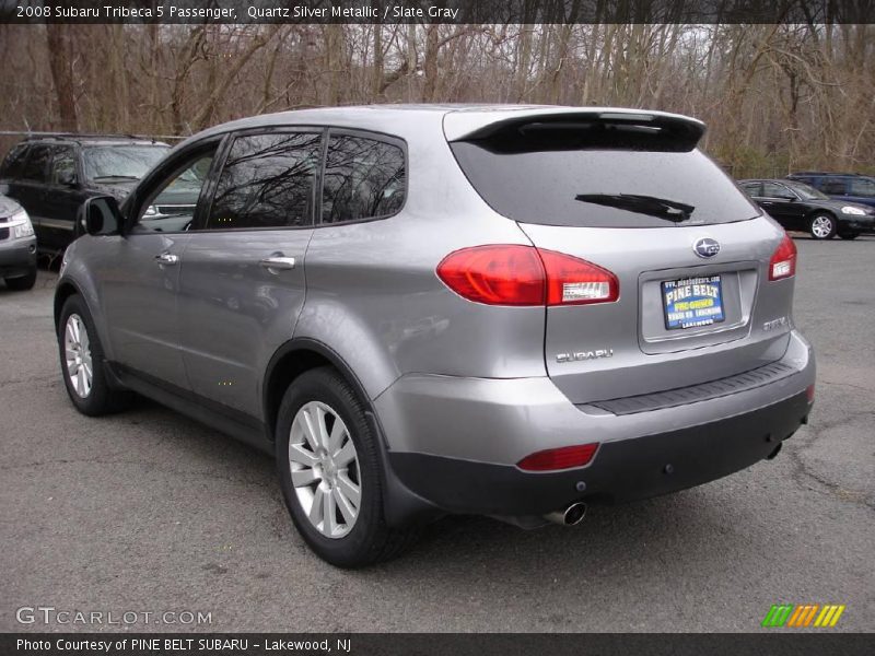 Quartz Silver Metallic / Slate Gray 2008 Subaru Tribeca 5 Passenger