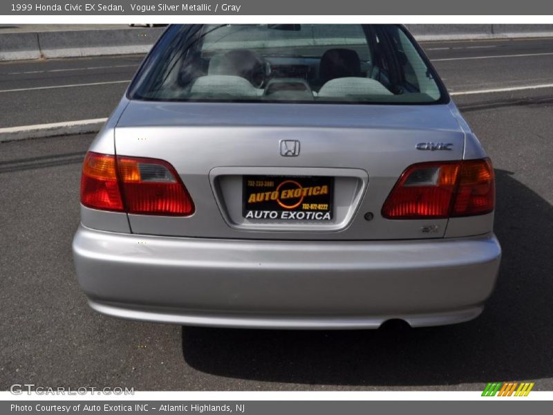Vogue Silver Metallic / Gray 1999 Honda Civic EX Sedan