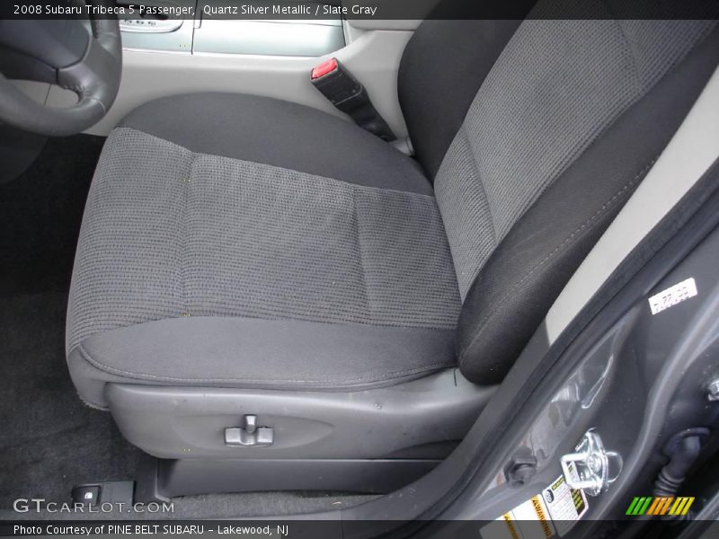 Quartz Silver Metallic / Slate Gray 2008 Subaru Tribeca 5 Passenger