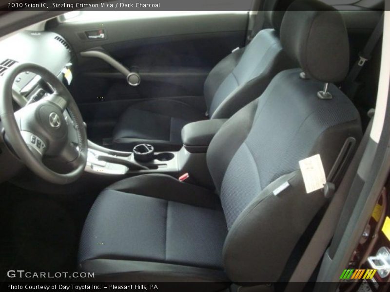 Sizzling Crimson Mica / Dark Charcoal 2010 Scion tC