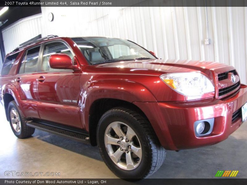 Salsa Red Pearl / Stone 2007 Toyota 4Runner Limited 4x4