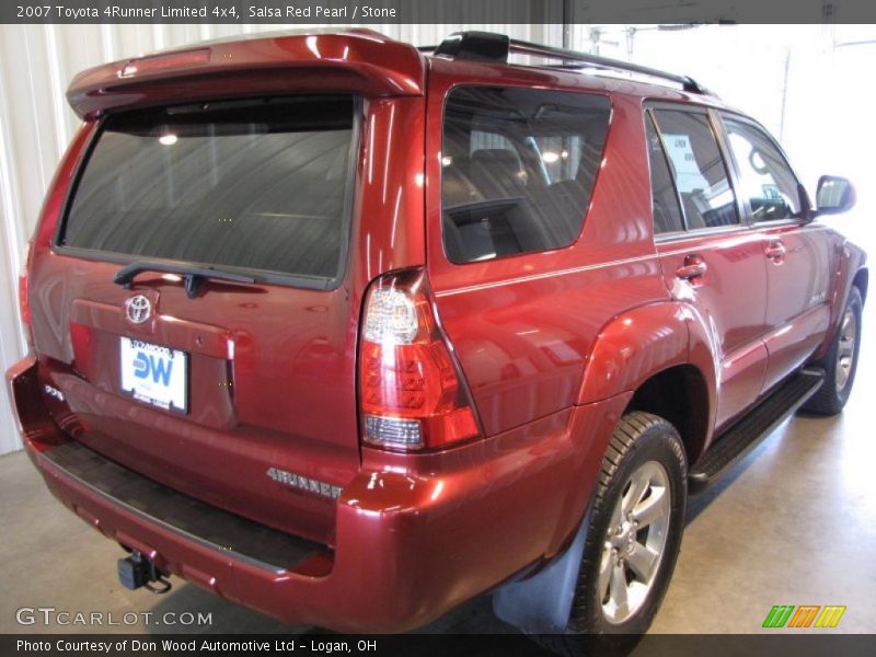 Salsa Red Pearl / Stone 2007 Toyota 4Runner Limited 4x4