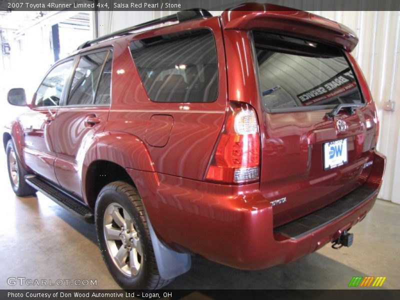 Salsa Red Pearl / Stone 2007 Toyota 4Runner Limited 4x4