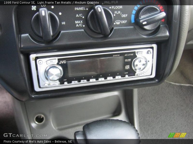 Light Prairie Tan Metallic / Medium Graphite 1998 Ford Contour SE