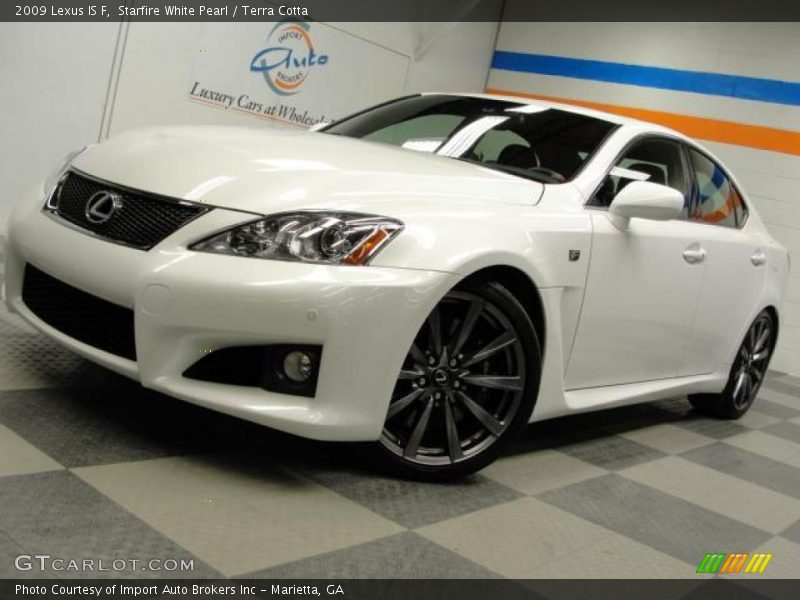 Front 3/4 View of 2009 IS F