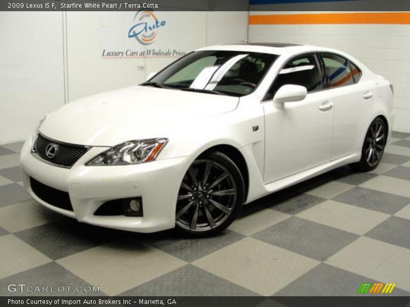 Front 3/4 View of 2009 IS F