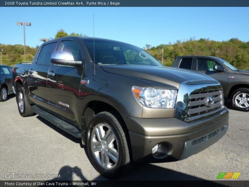 Pyrite Mica / Beige 2008 Toyota Tundra Limited CrewMax 4x4