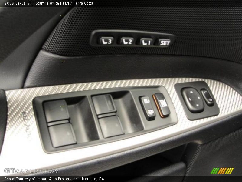 Starfire White Pearl / Terra Cotta 2009 Lexus IS F