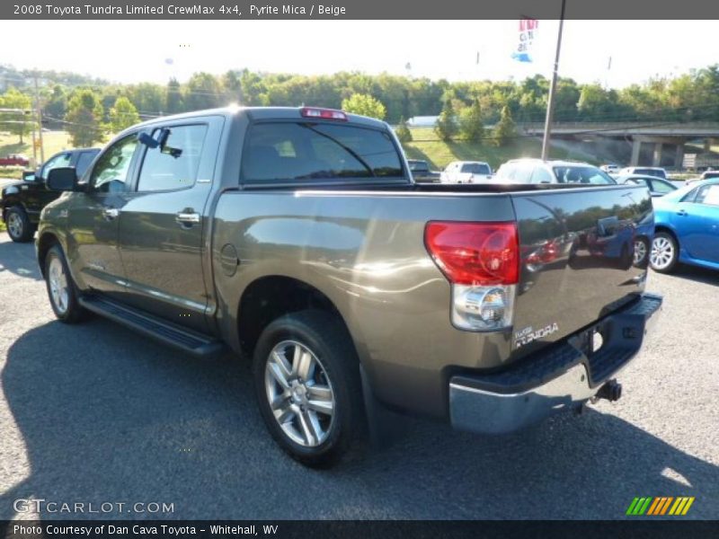 Pyrite Mica / Beige 2008 Toyota Tundra Limited CrewMax 4x4