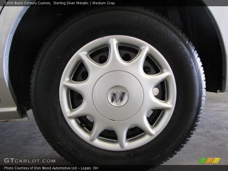 Sterling Silver Metallic / Medium Gray 2000 Buick Century Custom