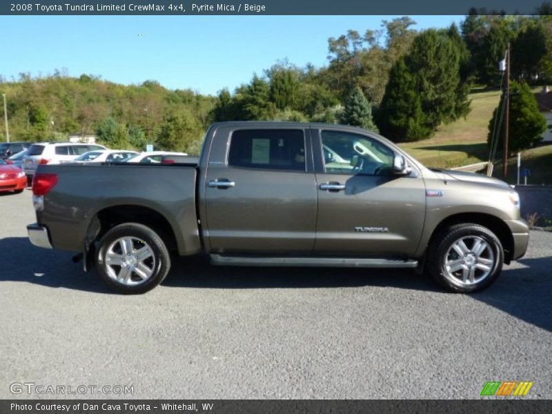 Pyrite Mica / Beige 2008 Toyota Tundra Limited CrewMax 4x4