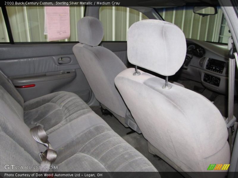 Sterling Silver Metallic / Medium Gray 2000 Buick Century Custom