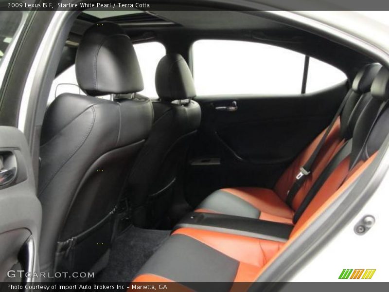  2009 IS F Terra Cotta Interior